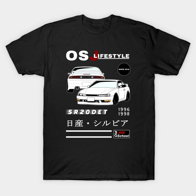 S14 OSJ LifeStyle [Black Edition] T-Shirt by OSJ Store